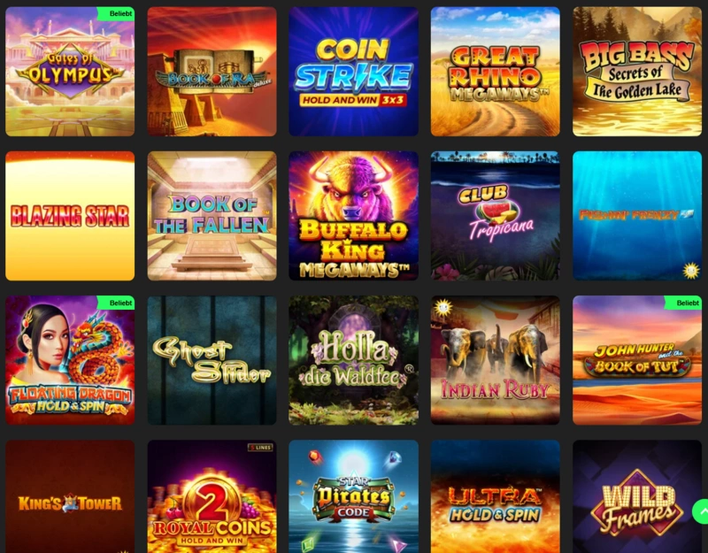 swiftspiele games page